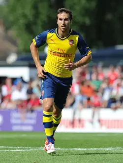 Mathieu Flamini in Action: Arsenal's Pre-Season Battle at Boreham Wood