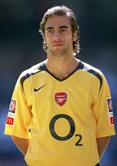 Chelsea v Arsenal - Comm Shield 2005-06 Collection: Mathieu Flamini (Arsenal). Arsenal 1: 2 Chelsea. FA Community Shield