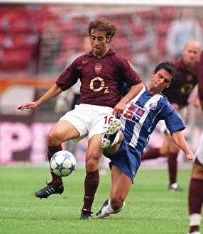 Mathieu Flamini (Arsenal). Arsenal 2:1 Porto. The Amsterdam Tournament