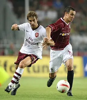 Mathieu Flamini (Arsenal) Jiry Kladrubsky (Sparta Prague)