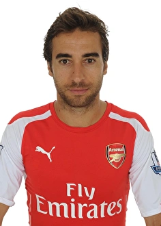 Mathieu Flamini at Arsenal Photocall 2014-15