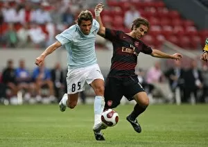 Mathieu Flamini (Arsenal) Valon Behrami (Lazio)