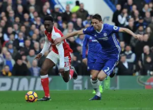 Chelsea V Arsenal 2016-17 Prints: Matic's Masterclass: Chelsea Overpower Arsenal 3-1 in Premier League Showdown (Danny Welbeck)