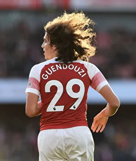 Arsenal V Burnley 2018-19 Prints: Matteo Guendouzi: In Action for Arsenal Against Burnley, Premier League 2018-19