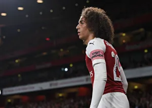 Arsenal V Brentford - Carabao Cup 2018-19 Prints: Matteo Guendouzi in Action: Arsenal vs. Brentford, Carabao Cup 2018-19