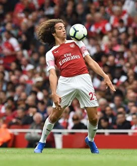 Images Dated 12th August 2018: Matteo Guendouzi (Arsenal). Arsenal 0: 2 Manchester City. Premier League. Emirates Stadium