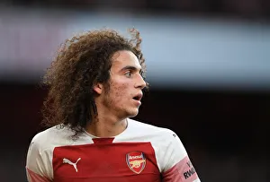 Arsenal V Fulham 2018-19 Prints: Matteo Guendouzi (Arsenal). Arsenal 4: 1 Fulham