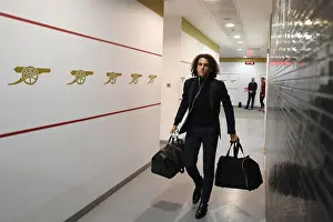 Matteo Guendouzi in Arsenal Changing Room Before Arsenal v Huddersfield Town, Premier League (2018-19)