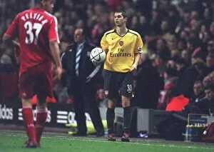 Liverpool v Arsenal - Carling Cup Collection: Matthew Connolly (Arsenal)