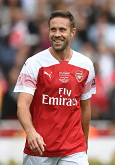 Matthew Upson in Action: Arsenal Legends vs Real Madrid Legends (2018-19)