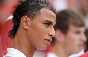Marouane Chamakh Prints: Maurouane Chamakh (Arsenal). Arsenal 3: 2 Celtic. Emirates Cup Pre Season