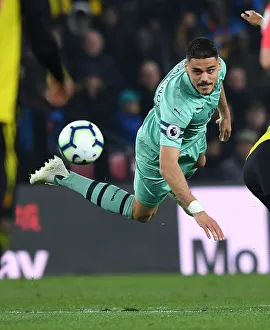 Mavropanos in Action: Arsenal vs. Watford, Premier League 2018-19