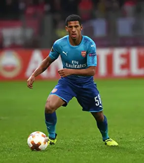 FC BATE Borisov V Arsenal 2017-18 Prints: McGuane in Action: Arsenal's Europa League Battle at BATE Borisov (2017-18)