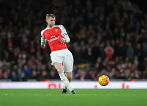 Per Mertesacker in Action: Arsenal vs Manchester City (2015-16) - Emirates Stadium Showdown