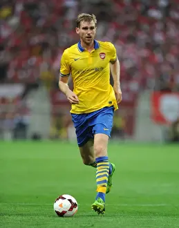 Uwara Red Diamonds V Arsenal 2013-14 Prints: Per Mertesacker in Action: Arsenal vs Urawa Red Diamonds (2013, Japan)