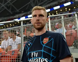 Per Mertesacker: Arsenal Football Club - Pre-Match Focus at 2015 Barclays Asia Trophy, Kallang, Singapore