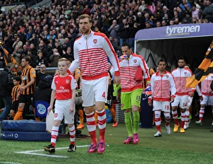 Hull City V Arsenal 2014/15 Prints: Per Mertesacker: Focused and Ready - Arsenal vs Hull City, May 2015