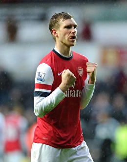 Swansea City V Arsenal 2012-13 Prints: Per Mertesacker: A Moment After Swansea City vs. Arsenal (2012-13)