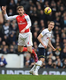 Mertesacker Outjumps Kane: Arsenal vs. Tottenham, Premier League 2014-15