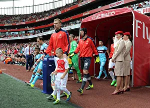 Per Mertesacker and Petr Cech (Arsenal). Arsenal 0:2 West Ham United. Barclays Premier Per Mertesacker and Petr Cech (Arsenal). Arsenal 0:2 West Ham United. Barclays Premier