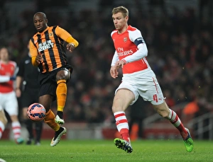 Per Mertesacker vs. Yannick Sagbo: Arsenal vs. Hull City FA Cup Clash