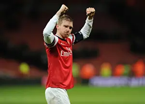 Per Mertesacker's Celebration: Arsenal's FA Cup Triumph Over Tottenham (2013-14)