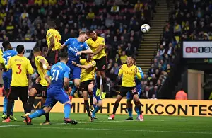 Watford V Arsenal 2017-18 Prints: Per Mertesacker's Header: Arsenal's Victory Over Watford (2017-18)