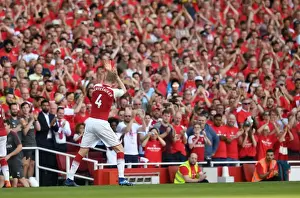 Per Mertesacker's Late Substitution: Arsenal vs Burnley, Premier League 2017-18