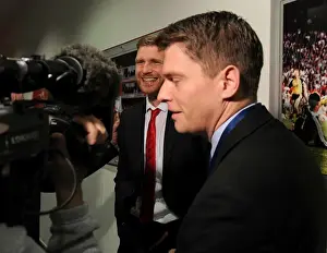 Arsenal V Sunderland 2014-15 Prints: Per Mertesacker's Pre-Match Interview Before Arsenal vs Sunderland (2015)