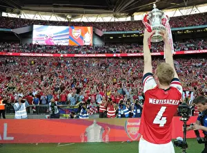 Arsenal V Hull City - FA Cup Final 2014 Prints: Per Mertesacker's Triumph: Arsenal's FA Cup Victory at Wembley