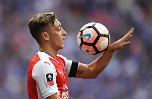 Mesut Ozil at the 2017 FA Cup Final: Arsenal vs. Chelsea