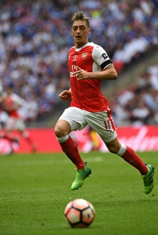 Arsenal V Chelsea - FA Cup Final 2017 Prints: Mesut Ozil at the 2017 FA Cup Final: Arsenal vs. Chelsea