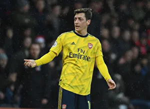 Mesut Ozil in Action: AFC Bournemouth vs. Arsenal FC, Premier League 2019-20