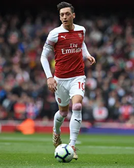 Mesut Ozil: In Action for Arsenal Against Brighton & Hove Albion, Premier League 2018-19