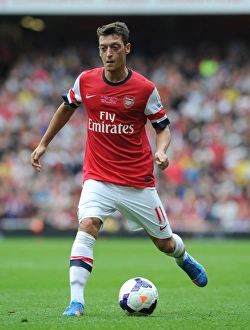 Arsenal V Stoke City 2013-14 Prints: Mesut Ozil: In Action for Arsenal Against Stoke City, Premier League 2013-14