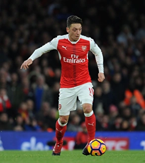 Arsenal V AFC Bournemouth 2016/17 Prints: Mesut Ozil in Action: Arsenal vs AFC Bournemouth, Premier League 2016/17
