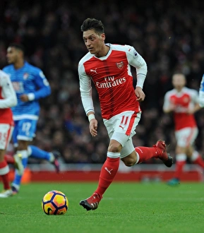 Arsenal V AFC Bournemouth 2016/17 Prints: Mesut Ozil in Action: Arsenal vs AFC Bournemouth, Premier League 2016/17