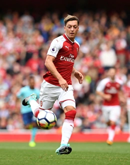Arsenal V AFC Bournemouth 2017-18 Prints: Mesut Ozil in Action: Arsenal vs AFC Bournemouth, Premier League 2017-18