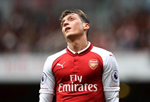 Arsenal V AFC Bournemouth 2017-18 Prints: Mesut Ozil in Action: Arsenal vs AFC Bournemouth, Premier League 2017-18