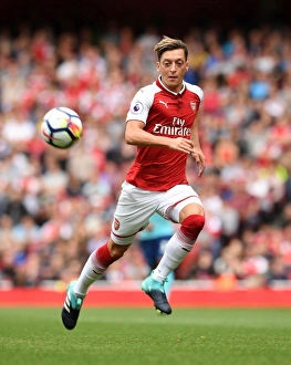 Arsenal V AFC Bournemouth 2017-18 Prints: Mesut Ozil in Action: Arsenal vs AFC Bournemouth, Premier League 2017-18