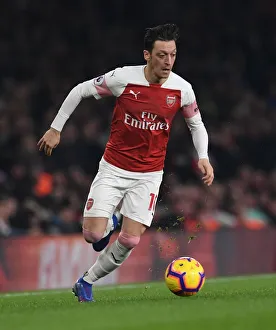 Arsenal V Bournemouth 2018-19 Prints: Mesut Ozil in Action: Arsenal vs AFC Bournemouth, Premier League 2018-19