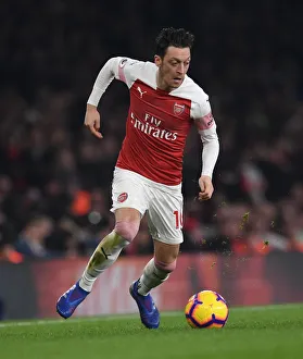 Arsenal V Bournemouth 2018-19 Prints: Mesut Ozil in Action: Arsenal vs AFC Bournemouth, Premier League 2018-19