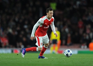 Arsenal V Bayern Munich 2016-17 Prints: Mesut Ozil in Action: Arsenal vs. Bayern Munich, Champions League 2016-17
