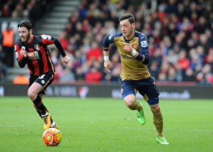 Mesut Ozil in Action: Arsenal vs. Bournemouth, Premier League 2015-16