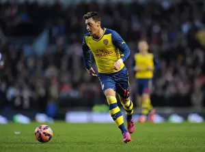 Brighton And Hove Albion V Arsenal - FA Cup 2014/15 Prints: Mesut Ozil in Action: Arsenal vs. Brighton & Hove Albion, FA Cup 2014-15