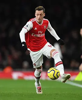 Arsenal V Brighton And Hove Albion 2019-20 Prints: Mesut Ozil in Action: Arsenal vs. Brighton & Hove Albion, Premier League 2019-20