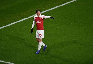 Images Dated 29th January 2019: Mesut Ozil in Action: Arsenal vs. Cardiff City, Premier League 2018-19
