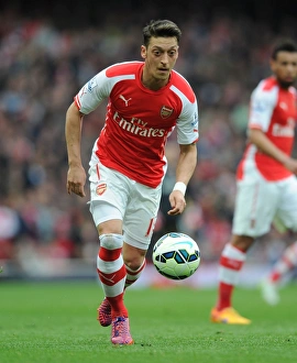 Arsenal V Chelsea 2014/15 Prints: Mesut Ozil in Action: Arsenal vs. Chelsea, Premier League 2014/15