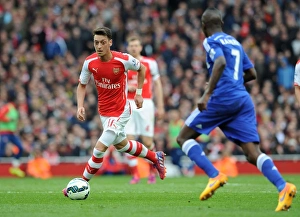 Mesut Ozil in Action: Arsenal vs. Chelsea, Premier League 2014/15