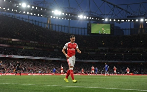 Arsenal V Chelsea 2016-17 Prints: Mesut Ozil in Action: Arsenal vs. Chelsea, Premier League 2016-17